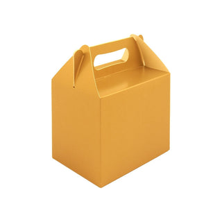 Matte Gold Party Box With Handle