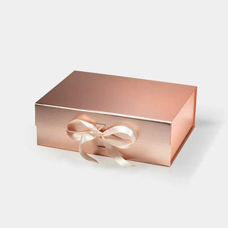 Medium Ribbon Boxes - Rose Gold