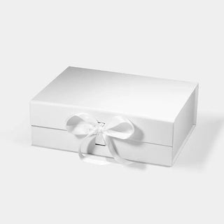 Medium Ribbon Boxes - White