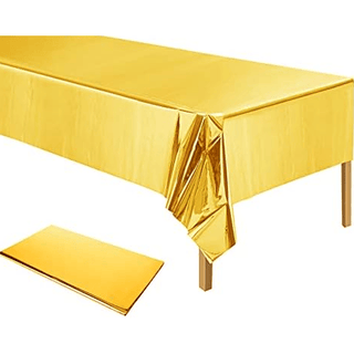 Metallic Table Cover - Gold