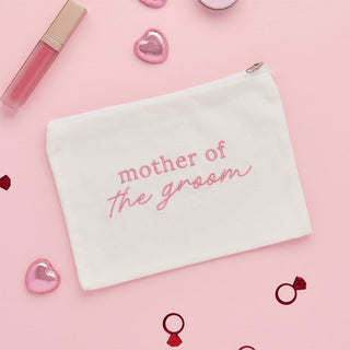 Mother of the Groom Cotton Pouch
