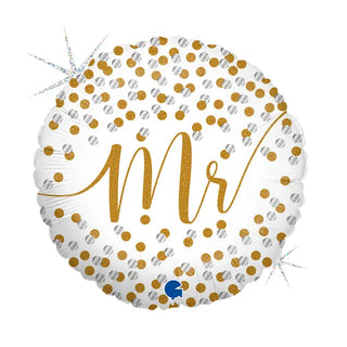 Mr Confetti Foil Balloon - 18 inch