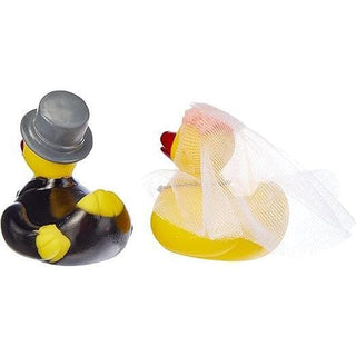 Mr & Mrs Duck Gift Box Set - Bride & Groom Rubber Ducks