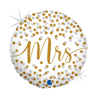 Mrs Confetti Foil Balloon - 18 inch