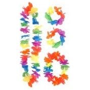 Neon Lei Hula Set 4 Pieces