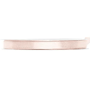 Off-White Satin Ribbon - 6mm/25m