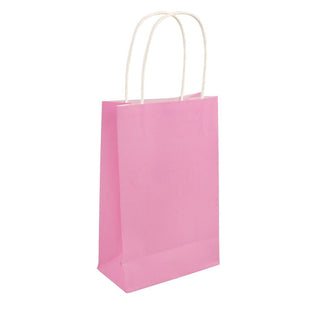 Party Bag, Baby Pink With Handles, 14Wx21Lx7Dcm