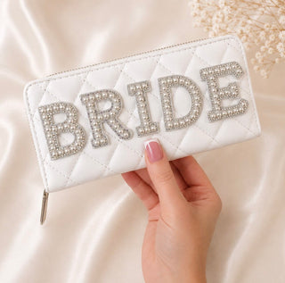 Pearl Detailed Bride Purse