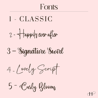 Personalised Bridal Ribbon Hanger