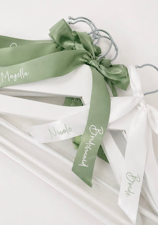 Personalised Bridal Ribbon Hanger