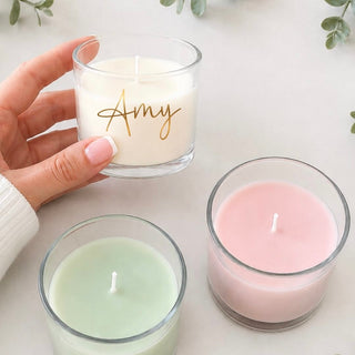 Personalised Candle - Choice of Colours