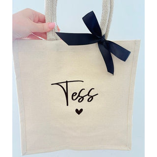 Personalised Cotton Tote Bags - Small