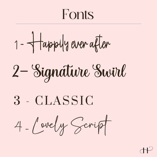 Personalised Gift Bag - Large Black