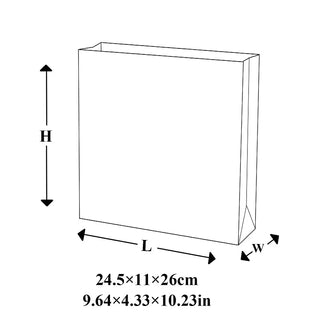 Personalised Gift Bag - Medium White