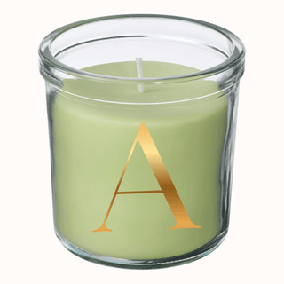 Personalised Initial Candle