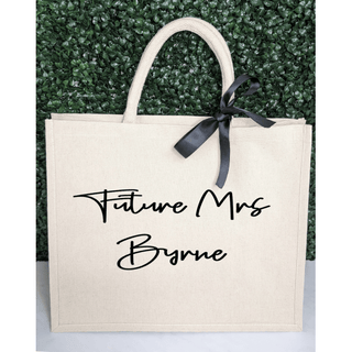 Personalised Laminated Cotton Tote Bags - Large