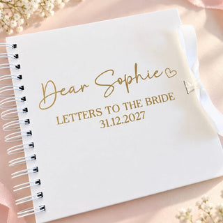 Personalised Letters to the Bride Book