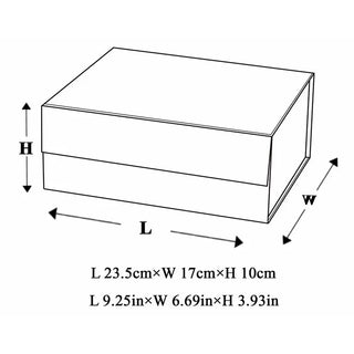 Personalised Pampas Gift Box with Ribbon Tie