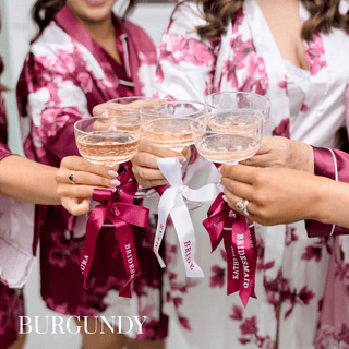 Personalised Ribbon Champagne Coupe