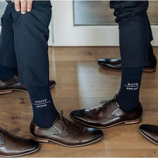 Personalised Socks - Navy
