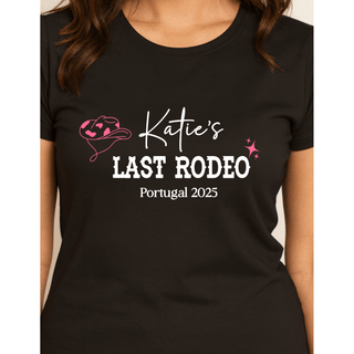 Personalised T-shirt - Last Rodeo