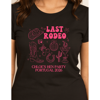 Personalised T-shirt - Last Rodeo