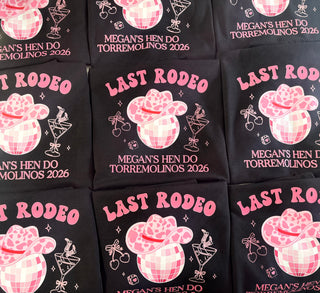 Personalised T-shirt - Last Rodeo