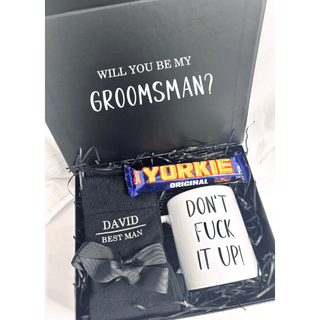 Personalised Team Groom Gift Set - Mug