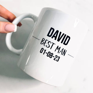 Personalised Team Groom Mug
