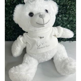 Personalised Teddy Bear - White