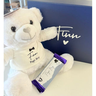 Personalised Teddy Bear - White