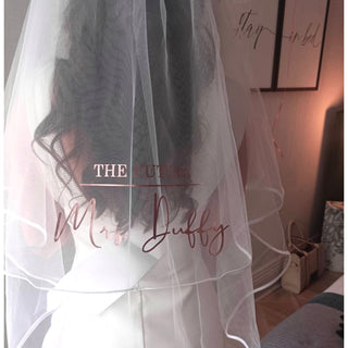Personalised Veil - Luxe Range