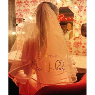 Personalised Veil - Luxe Range