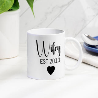 Personalised Wifey Mug