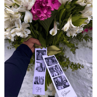 Photo Gift Tag with Any Message & Ribbon