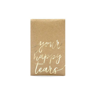 Pocket tissues Your happy tears