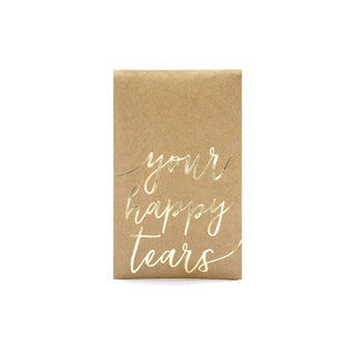 Pocket tissues Your happy tears