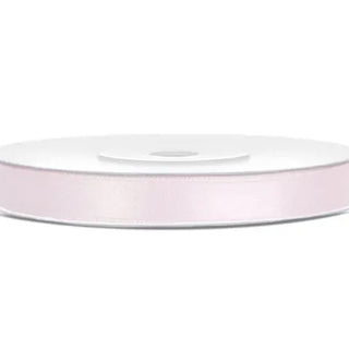 Powder Pink Satin Ribbon - 6mm/25m