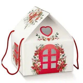 Red & White Decorative Gift House