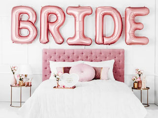 Rosegold Foil Bride Balloon - 280 x 86cm