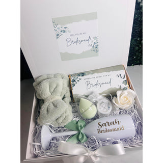 Sage Bridal Party Box Set - Any Wording