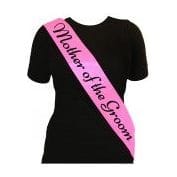 Sash Pale Pink Mother of the Groom