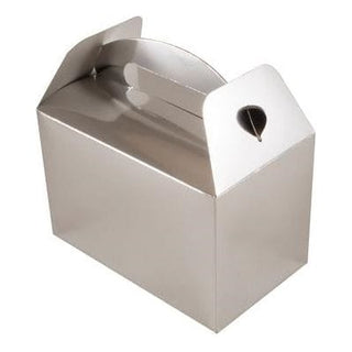 Silver Party Boxes (6) With Handles