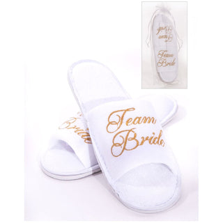 Spa Slippers Team Bride