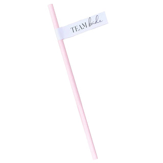 Team Bride Hen Party Paper Straws (16)