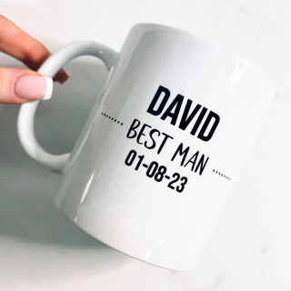 Personalised Team Groom Mug