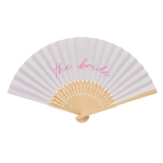 The Bride Paper Fan