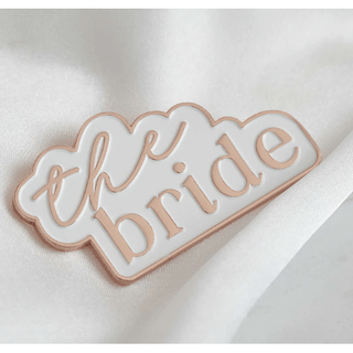 The Bride - Rosegold Pin