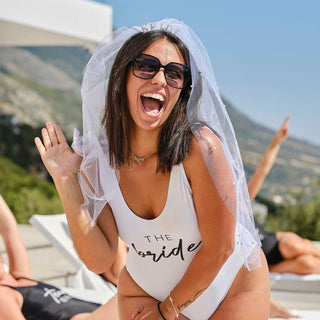 The Bride White Swimsuit - Medium