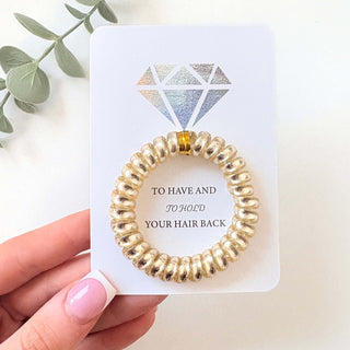 To Have & To Hold Hair Tie